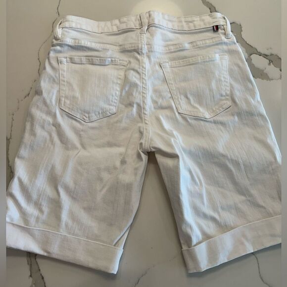 Tommy Hilfiger white Jean denim shorts Jorts size 2 - Picture 2 of 6